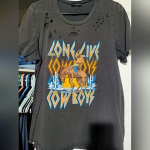 Western Destroyed Boutique Tee